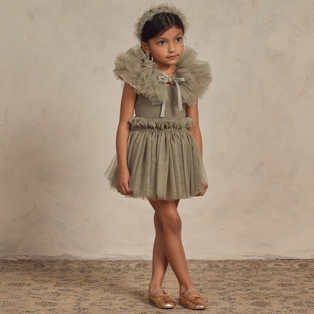 Ruffle Collar | Pine