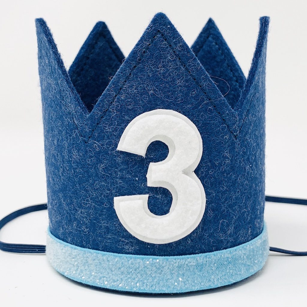 Navy Felt Crown | 3