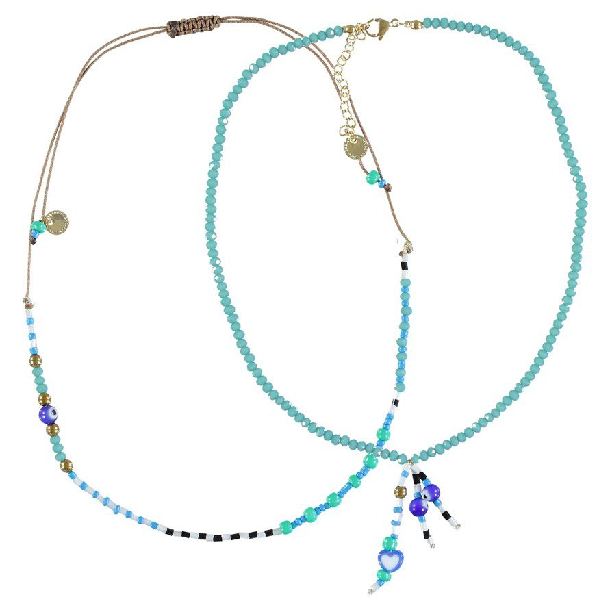 Necklaces | Multicolor Glass Beads