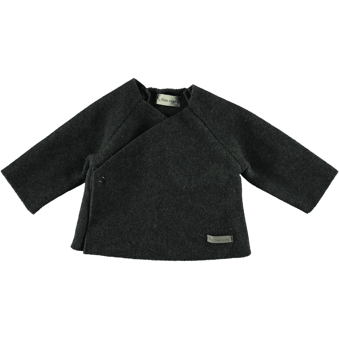 Nordic Fleece Top & Footed Trousers | Medium Gray