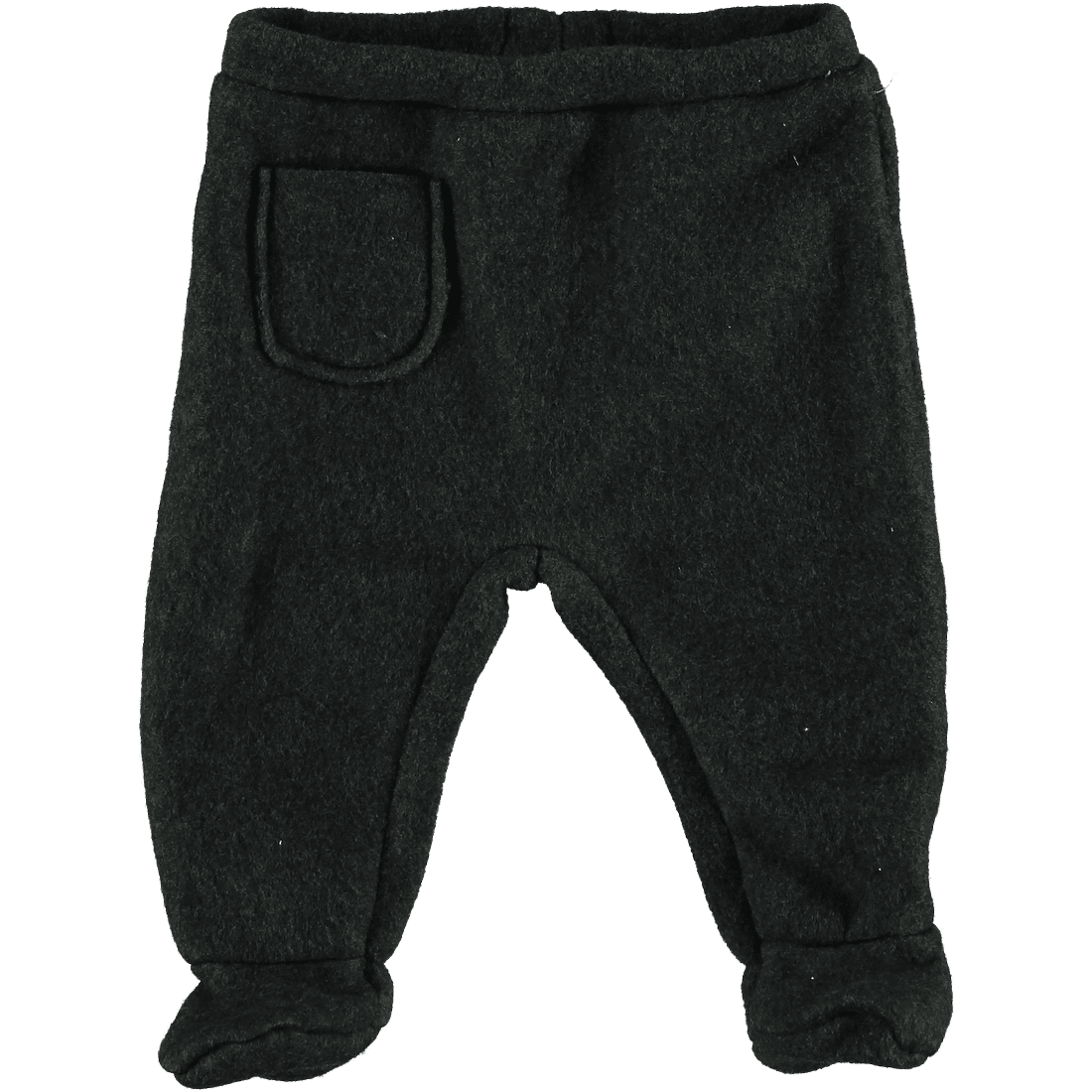 Nordic Fleece Top & Footed Trousers | Medium Gray