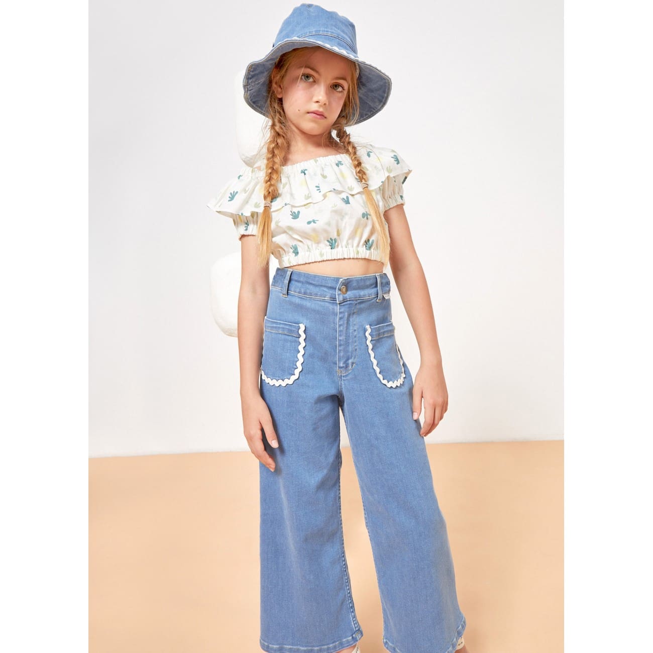 Carine Denim Pants