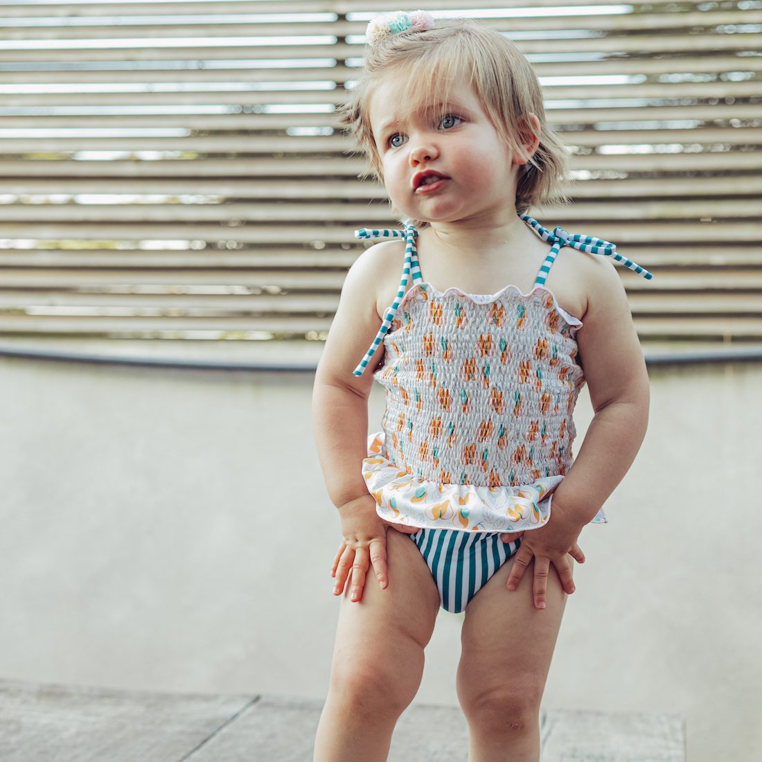 Pears & Stripes Swimsuit