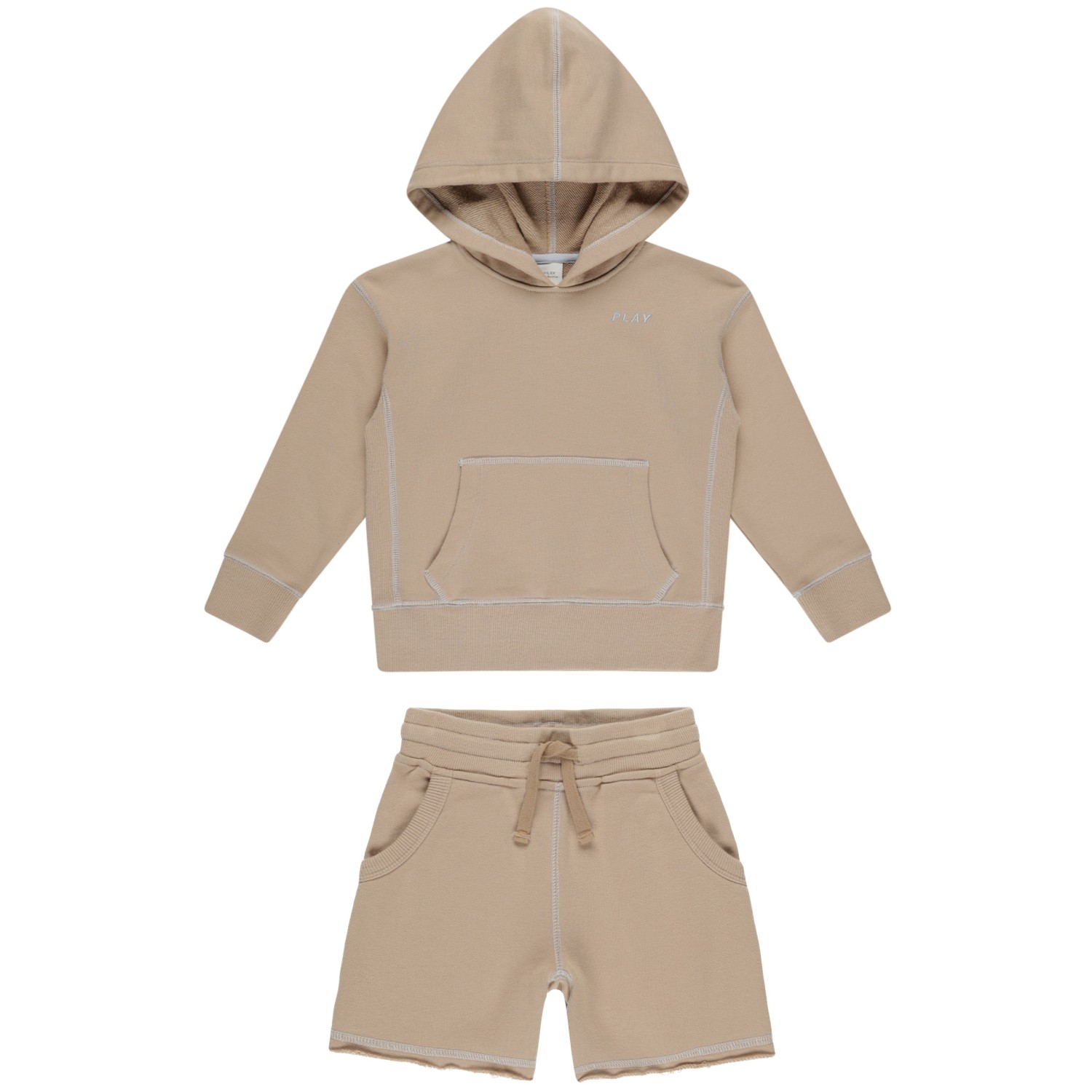 Coast Hoodie & Ventura Short | Mocha