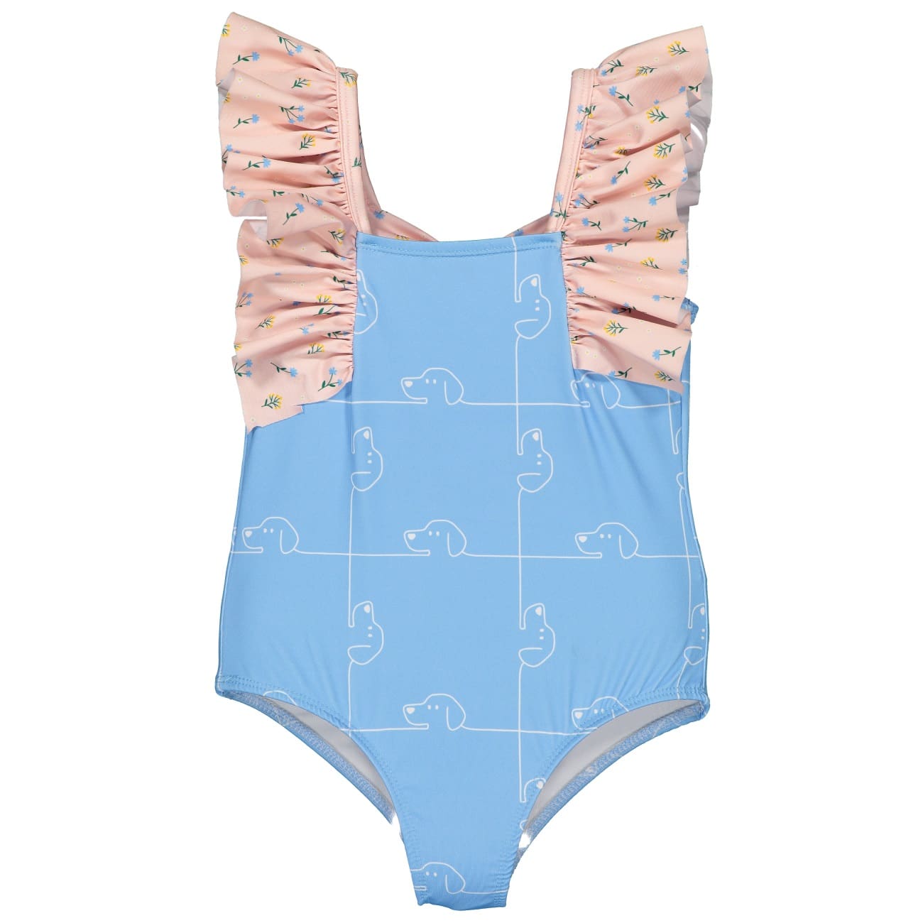 Puzzle Dog Swimsuit