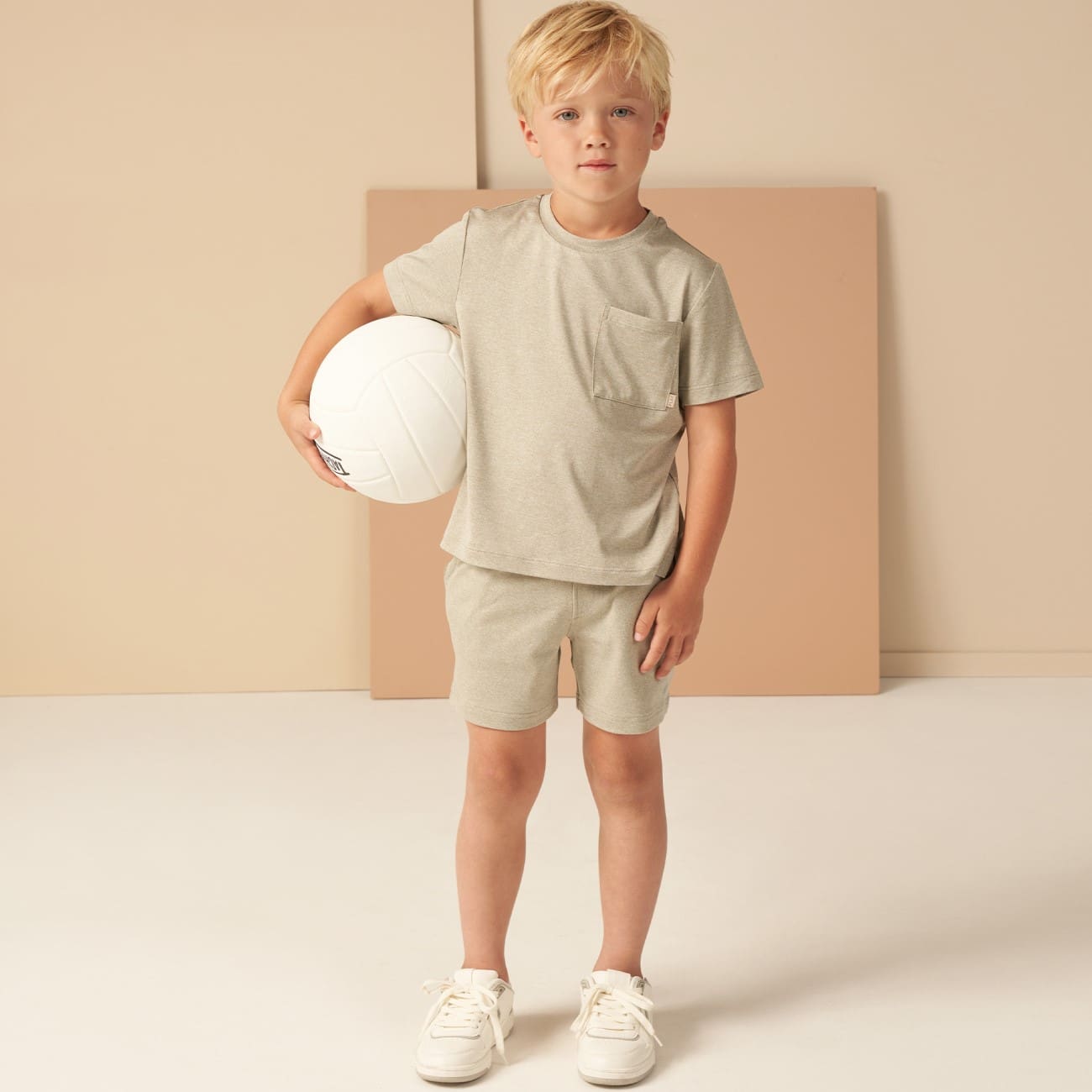 Cove Essential Pocket Tee | Stone
