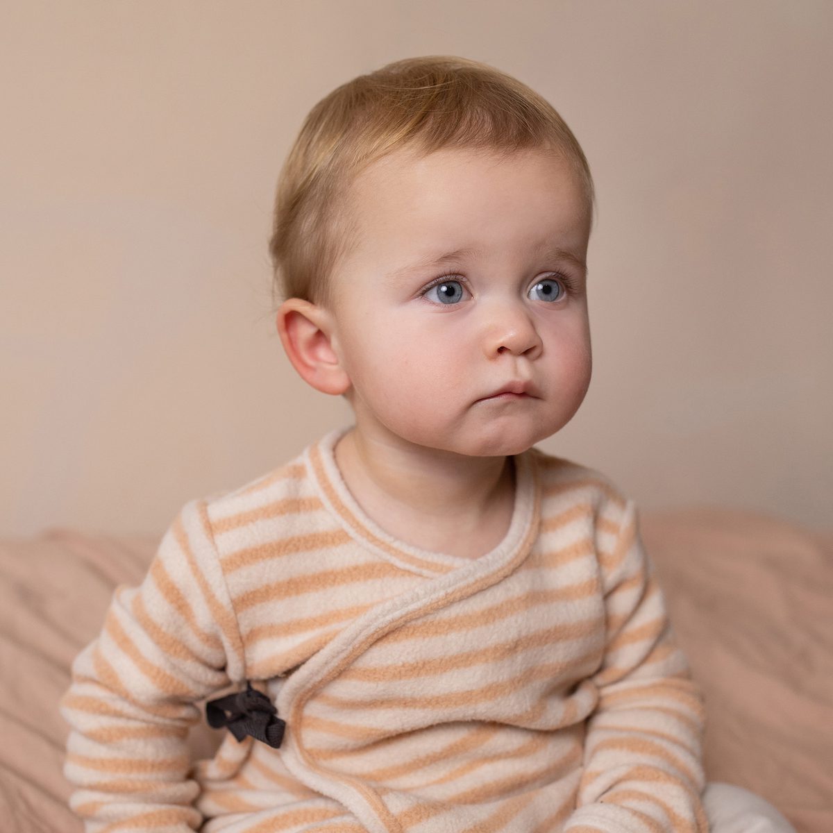 Teddy Cardigan & Teddy Harem Pants | Rose Tan