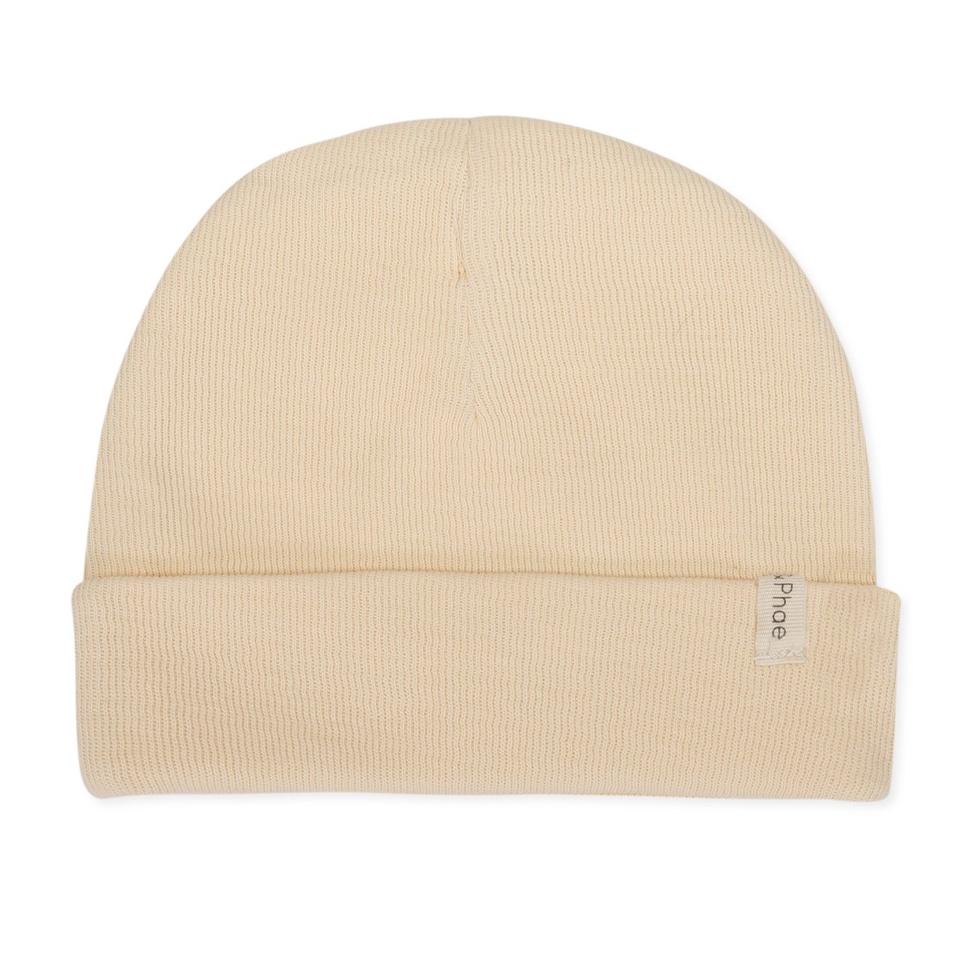 Double Jersey Baby Hat | Buttercream
