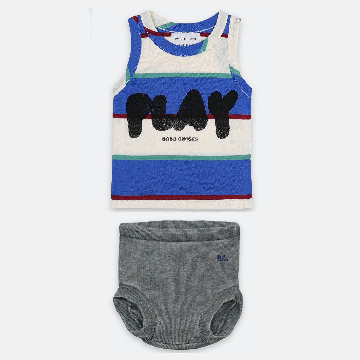 Play Stripes Tank Top & Play Culotte