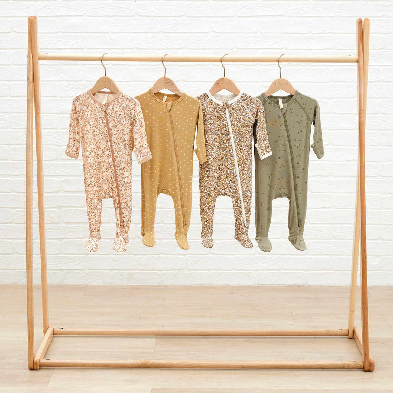 Bamboo Zip Footie | Meadow