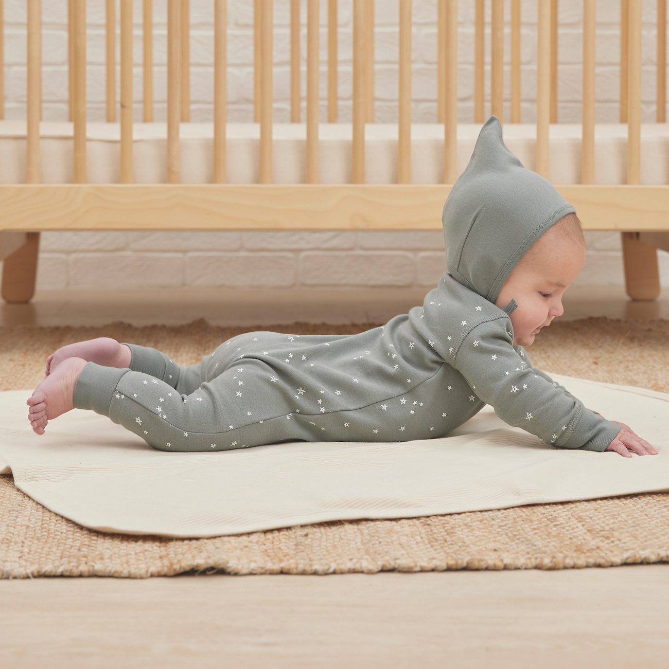 Zip Long sleeve Sleeper | Stars