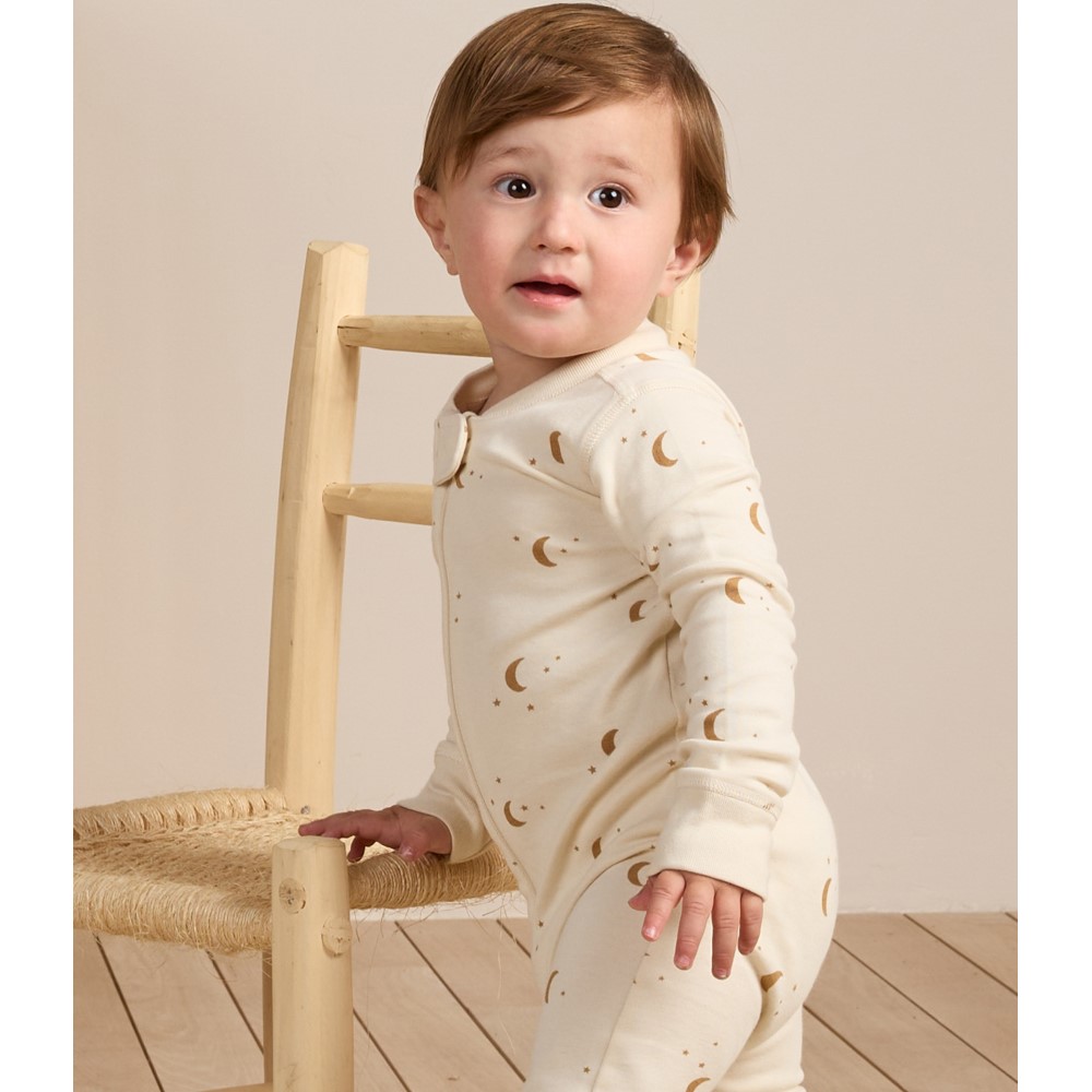 Zip Long Sleeve Sleeper | Moons