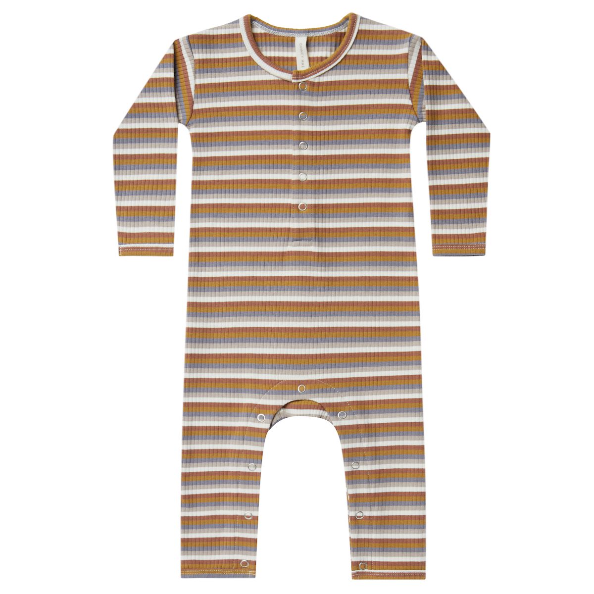 Ribbed Jumpsuit | Multi Stripe