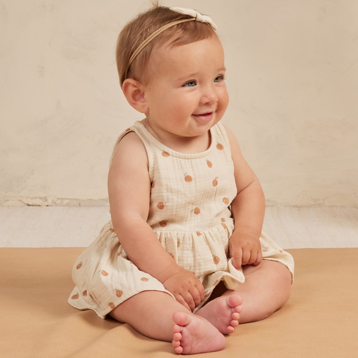 Skirted Tank Romper | Oranges