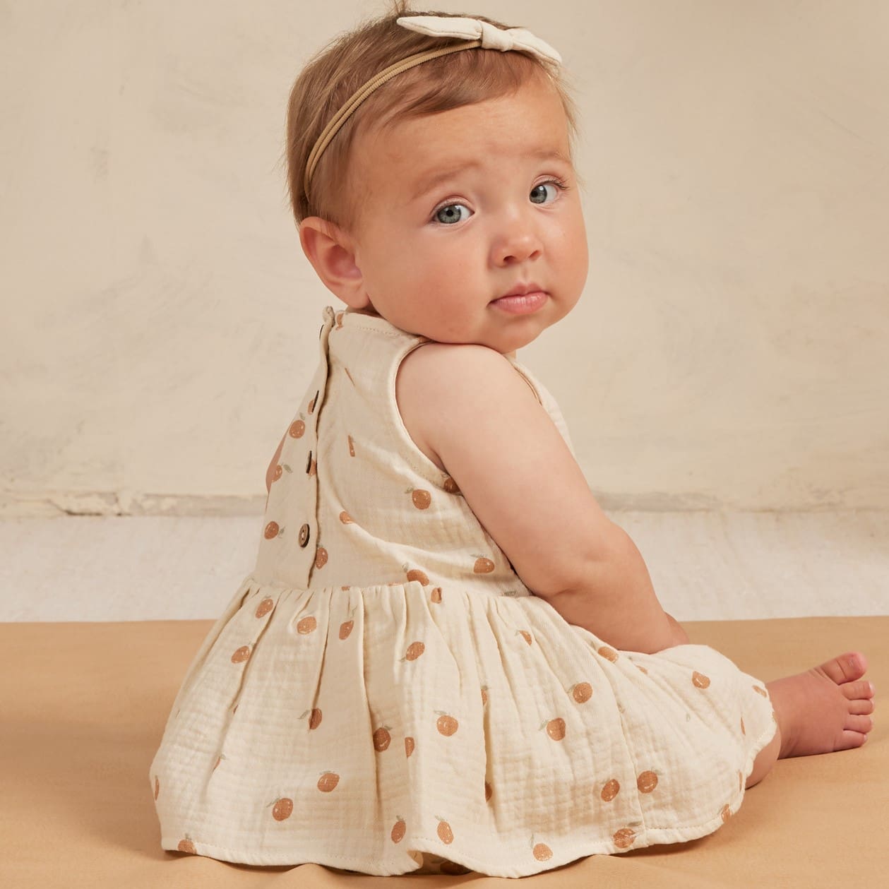 Skirted Tank Romper | Oranges