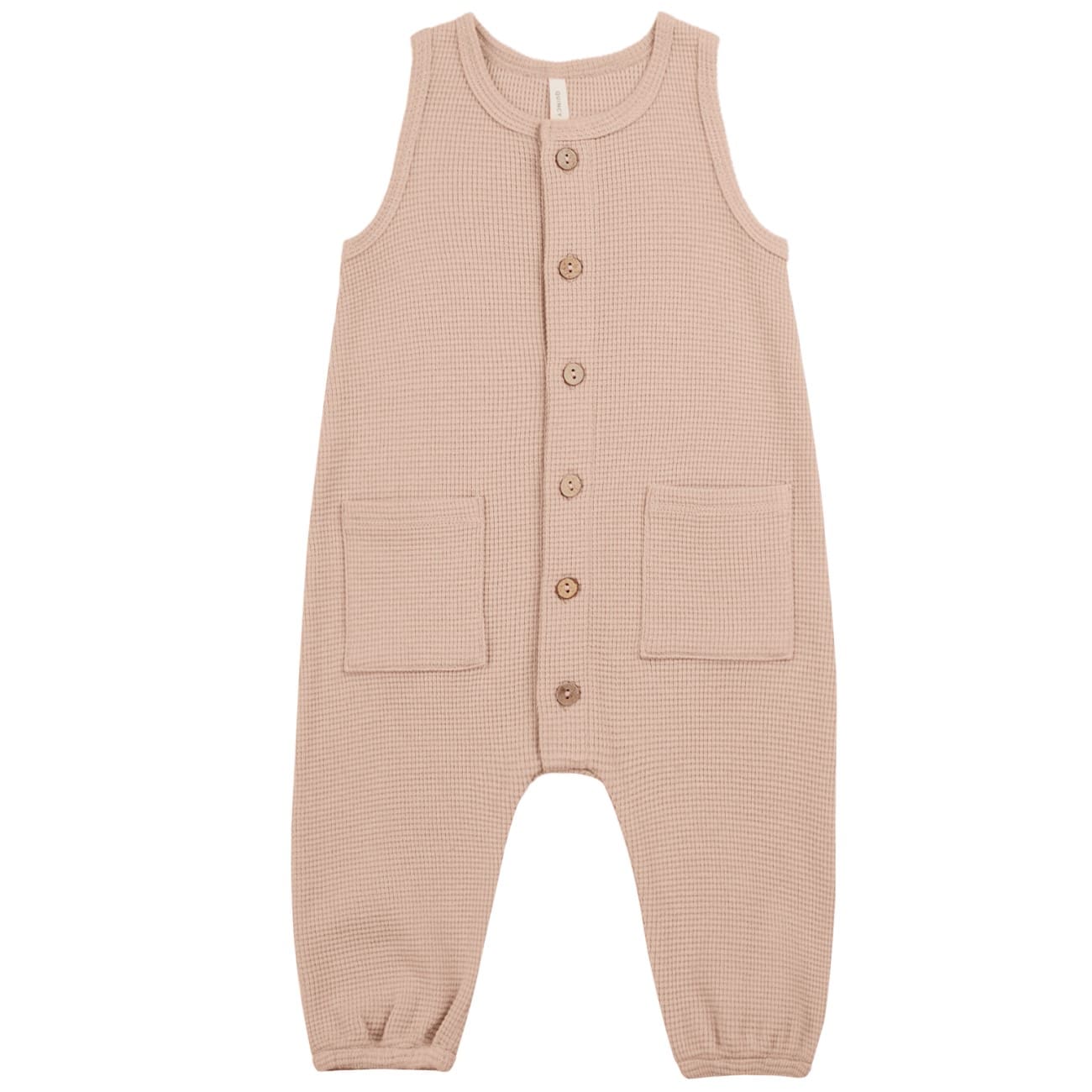Waffle Jumpsuit | Blush