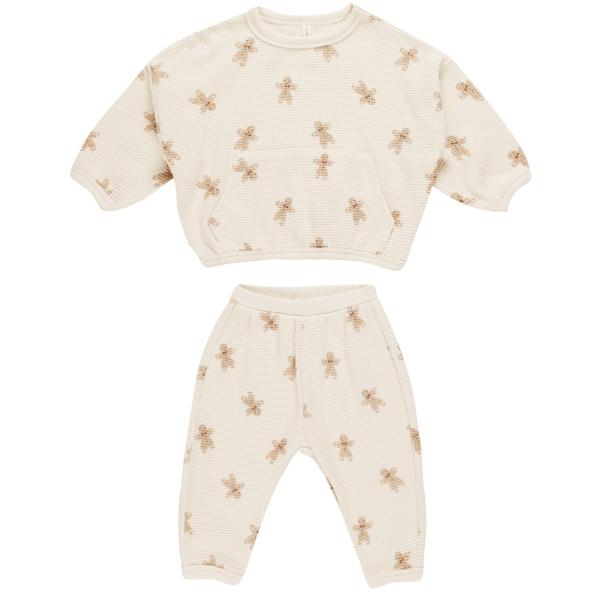Waffle Slouch Set | Gingerbread