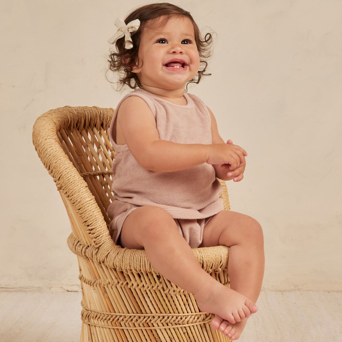 Terry Tank + Shorts Set | Blush