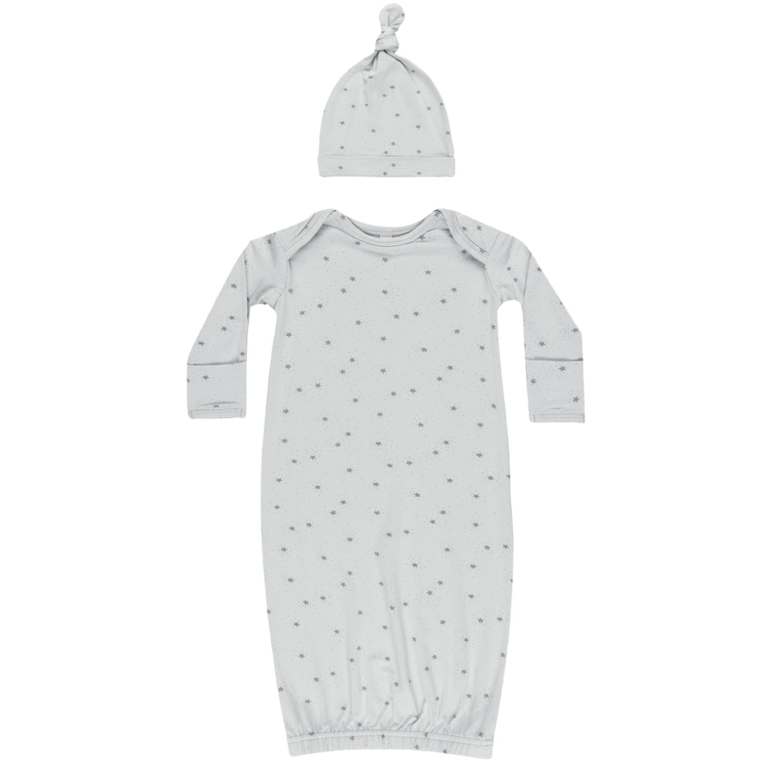Bamboo Baby Gown + Hat Set | Twinkle
