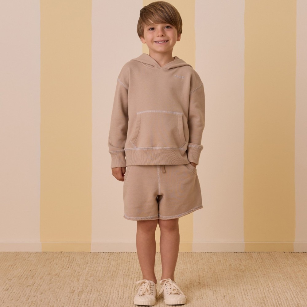 Coast Hoodie & Ventura Short | Mocha