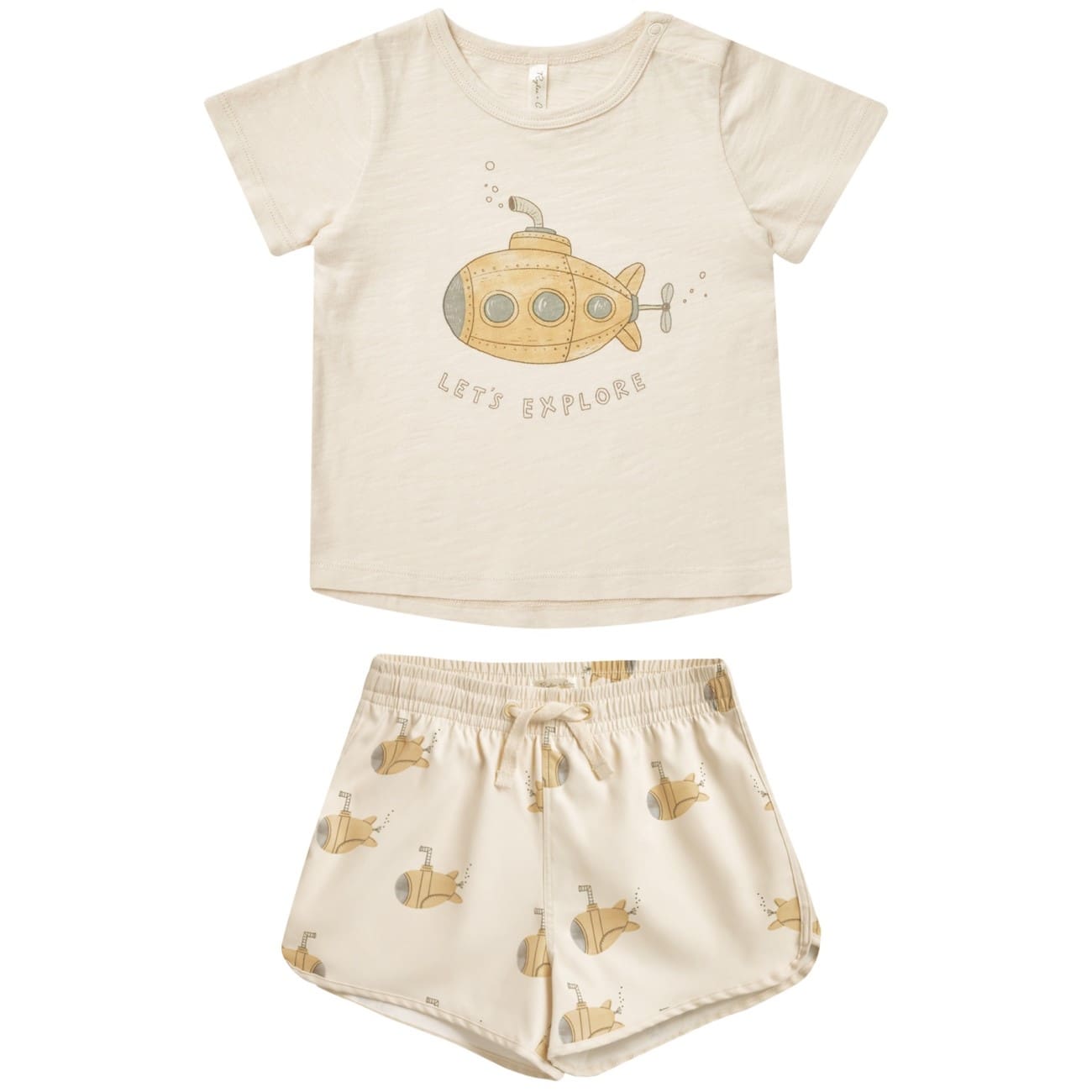 Basic Tee & Swim Trunk | Submarine