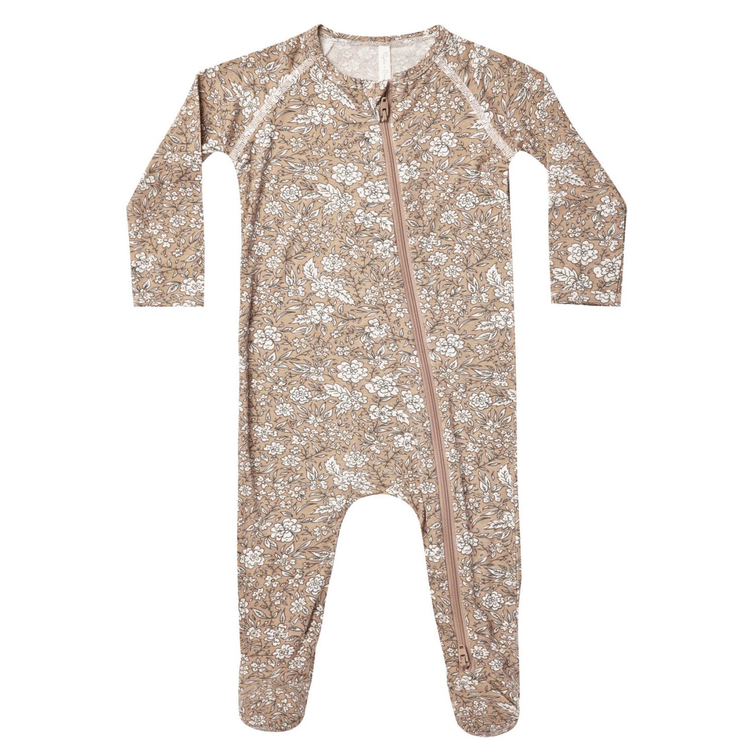 Modal Footed Pajamas | Soft Floral
