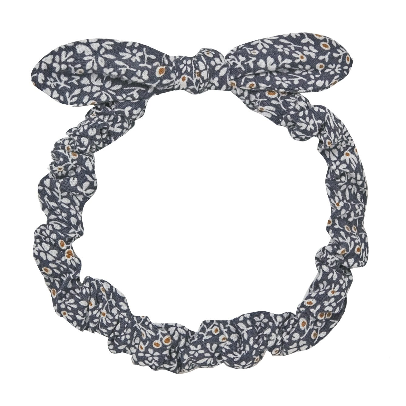 Baby Bow Headband | Blue Floral