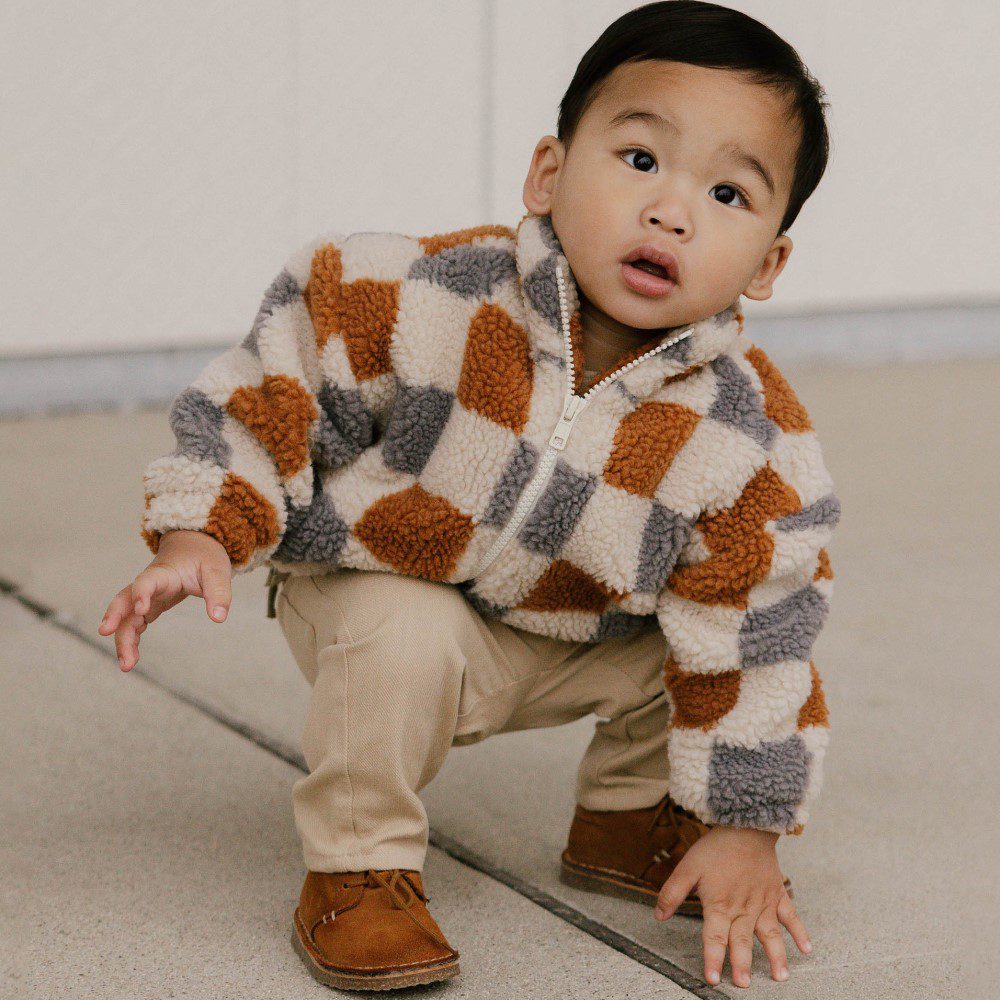 Coco Jacket | Shearling Check
