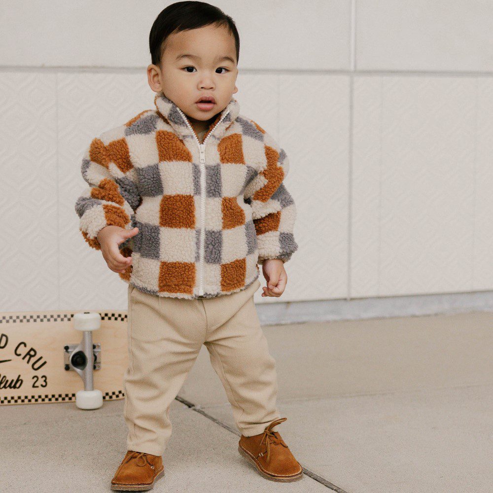 Coco Jacket | Shearling Check