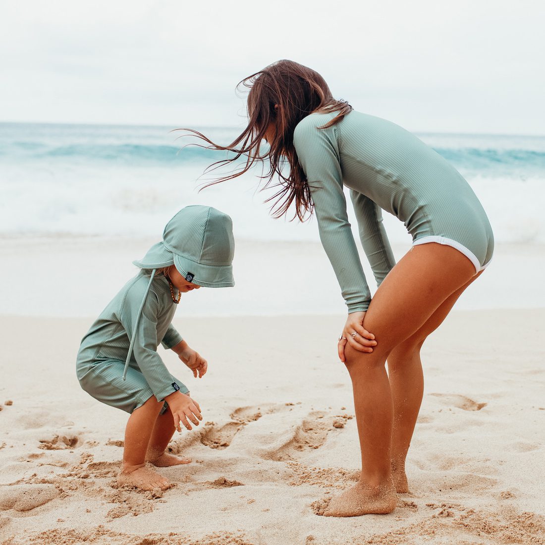 Reef Ribbed Baby Swimsuit