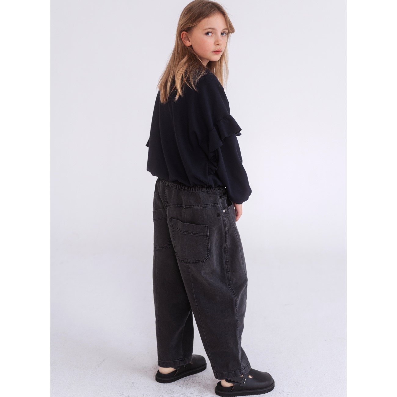 Wide Pant | Medium Grey