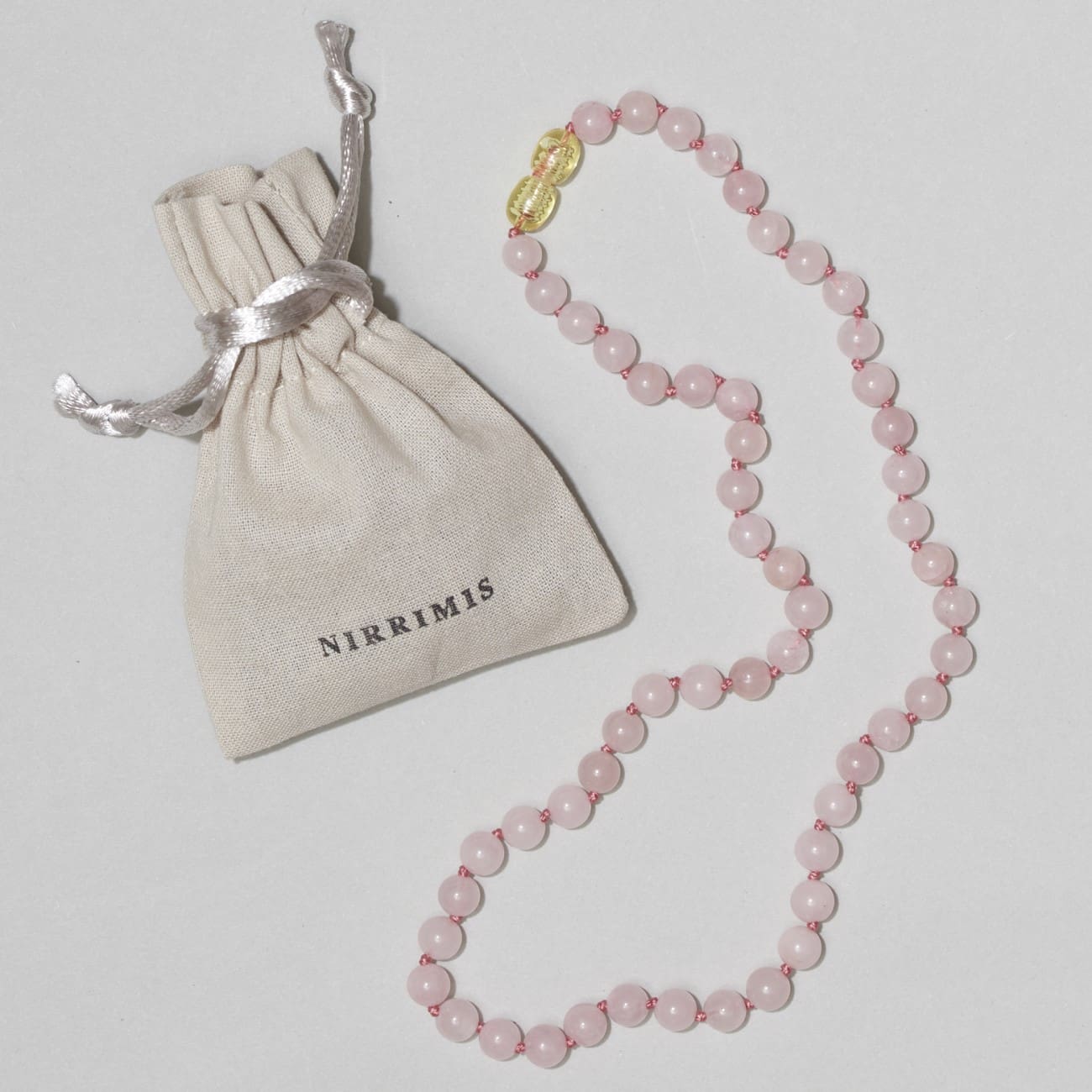 Rose Quartz Kids Necklace