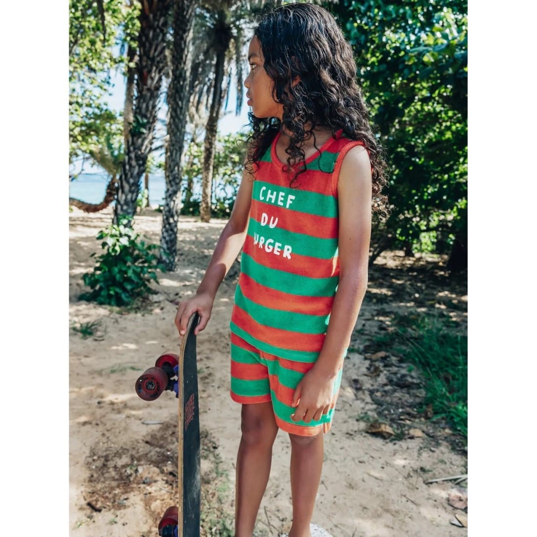 Terry Shorts Stripe