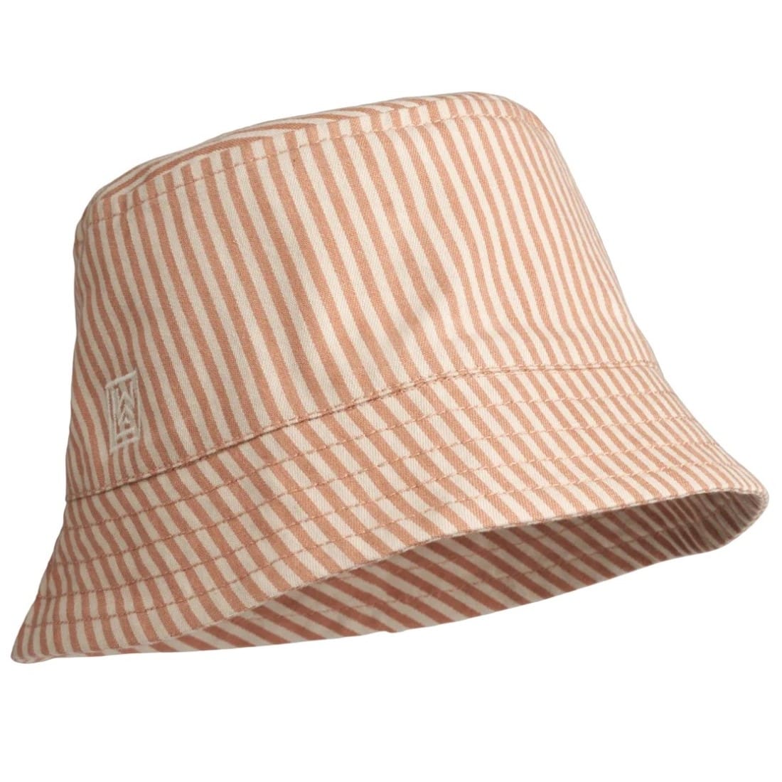 Salva Stripe Bucket Hat | Y/D Stripe Tuscany Rose/ Sandy