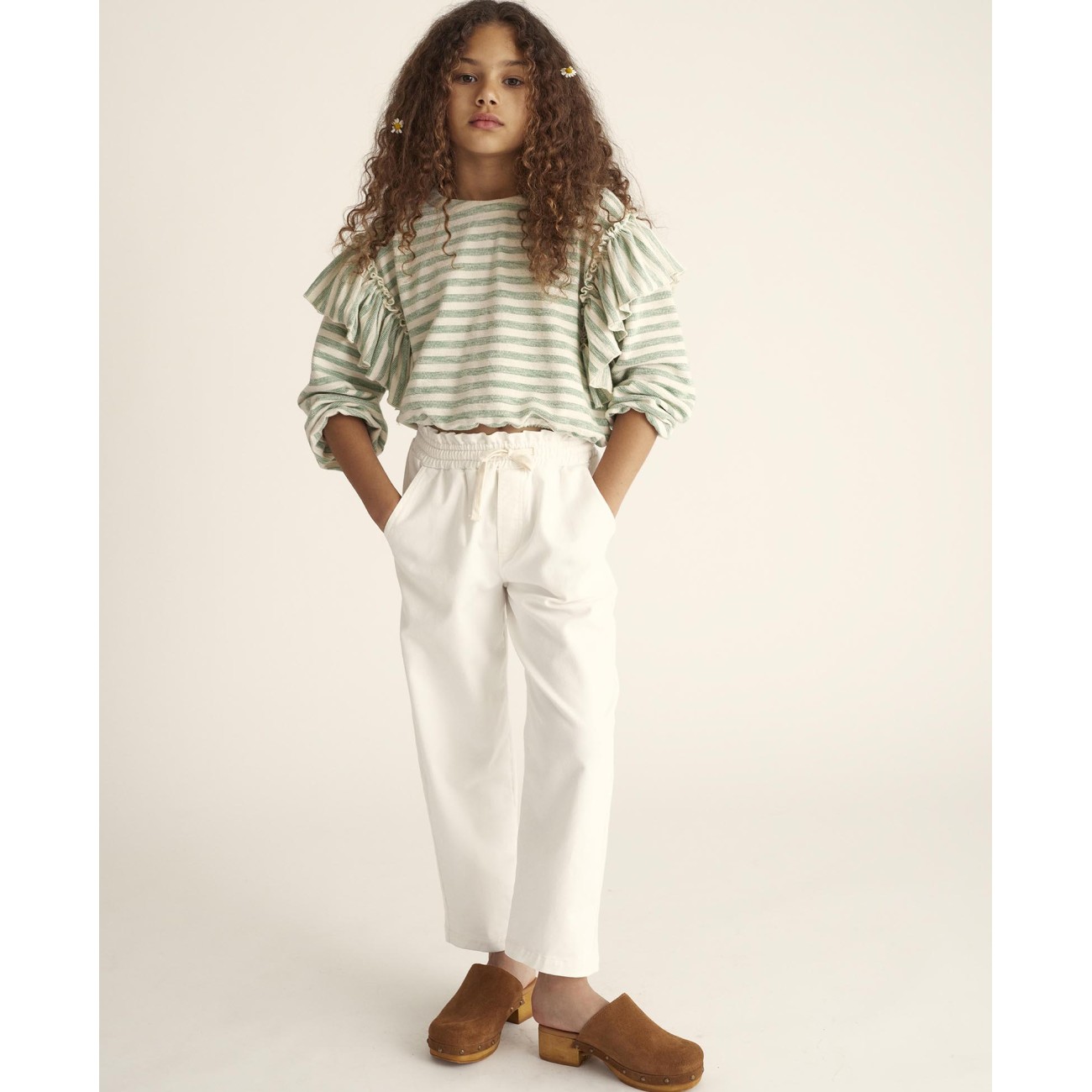 Silviak Thin Stripes Sweatshirt | Grass