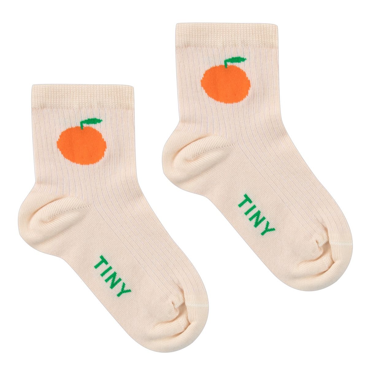 Quarter Socks | Citric Cream Orange