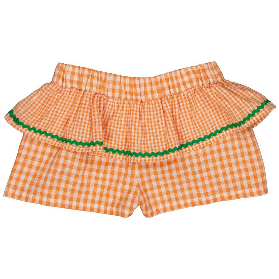 Minette Short | Gingham Apricot