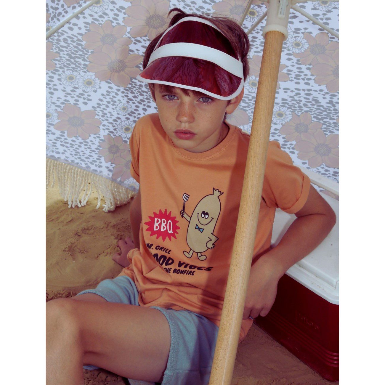 Sandstone Mr Grill T-Shirt & Stone Jog Short