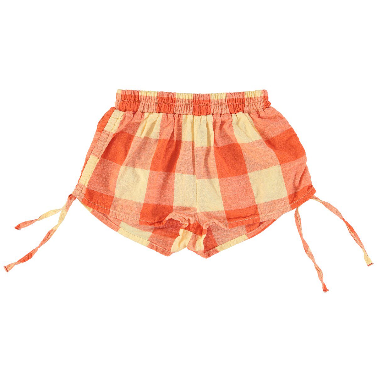 Shorts | Yellow & Red Checkered