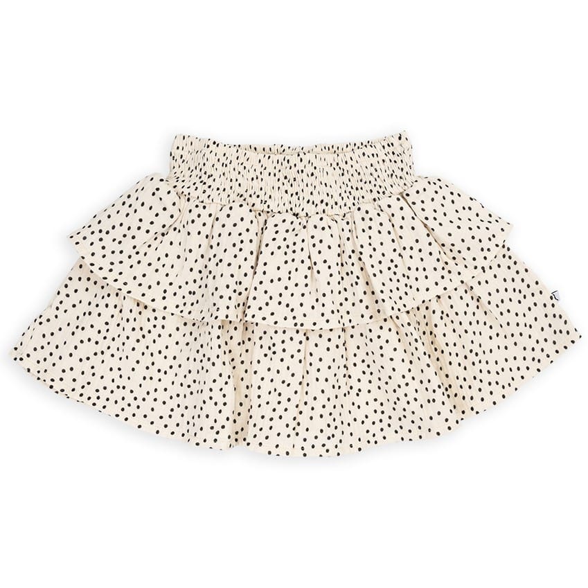 Mini Dots Ruffled Skirt