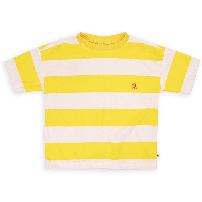 T-shirt Oversized | Stripes Yellow