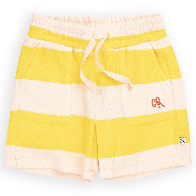 Short Loose Fit | Stripes Yellow