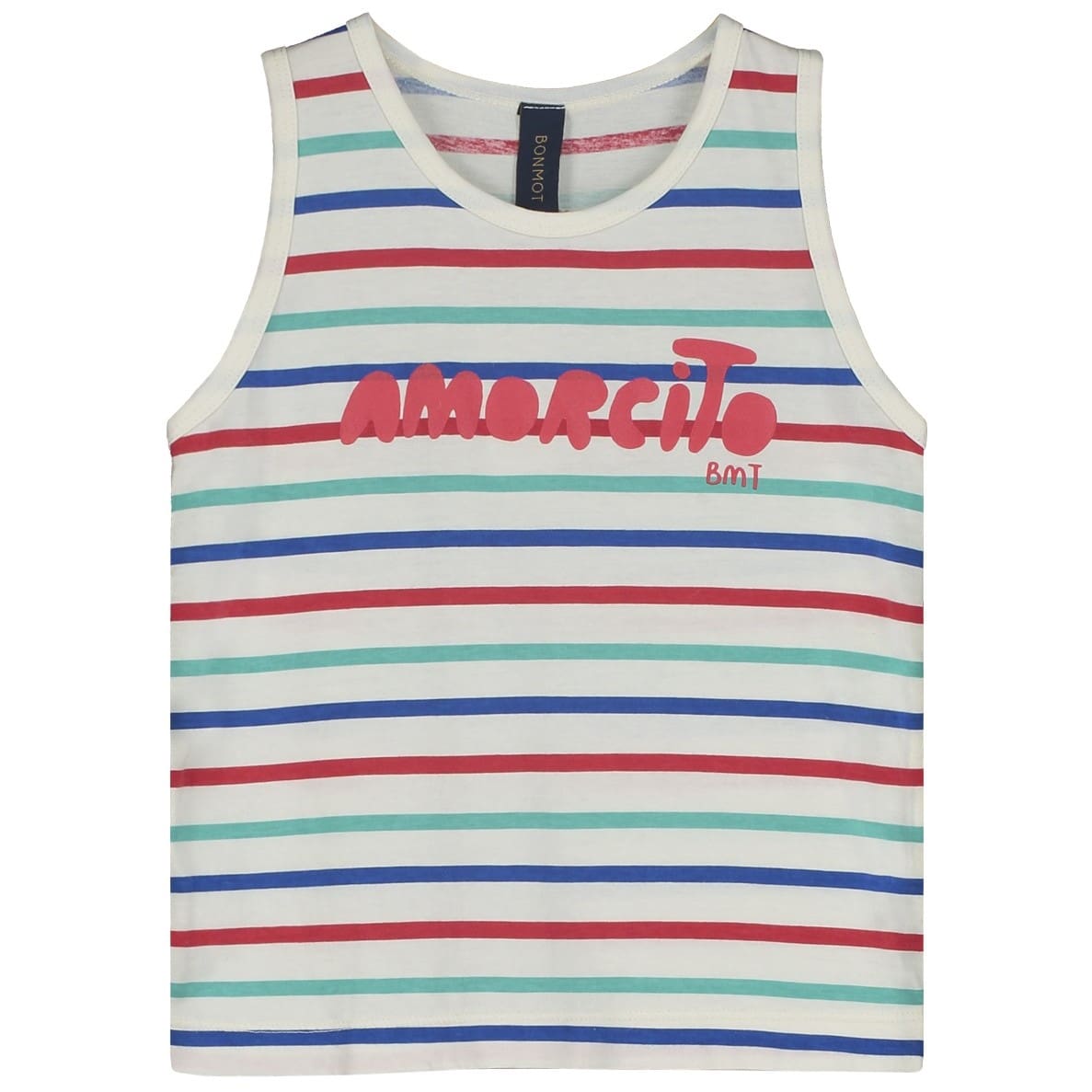 Tank T-shirt Multicolor Stripes
