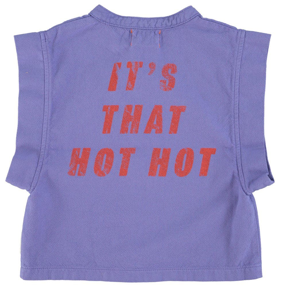 Sleeveless Waistcoat | Purple W/ 