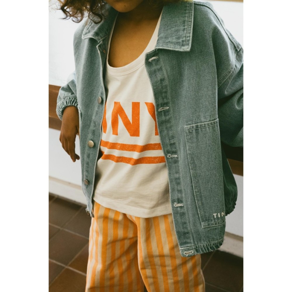 Graphic Denim Jacket