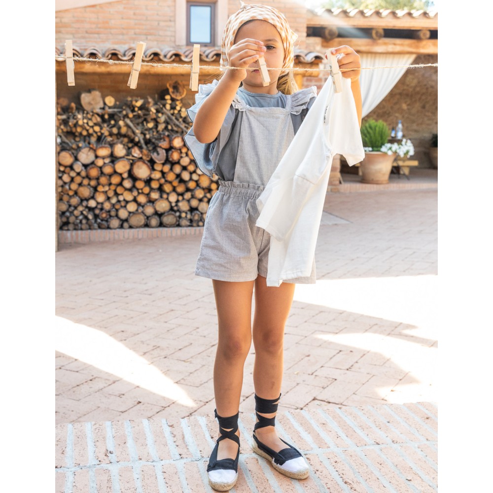 Wild Dove Knit Blouse & Overall