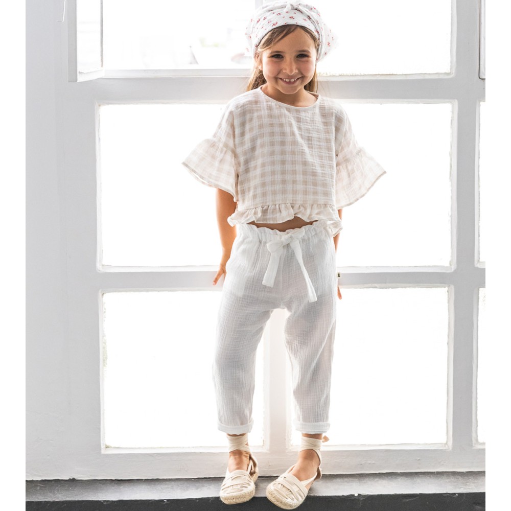 Smooth Blouse & Pants