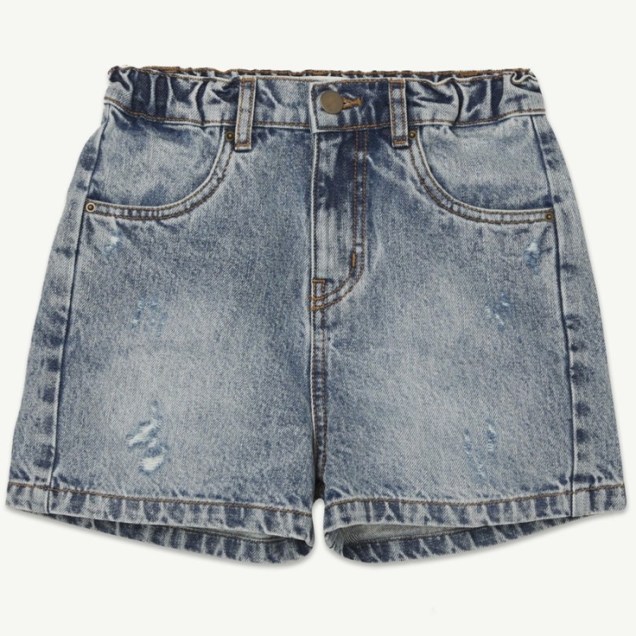 Denim Short | Faded Blue Denim