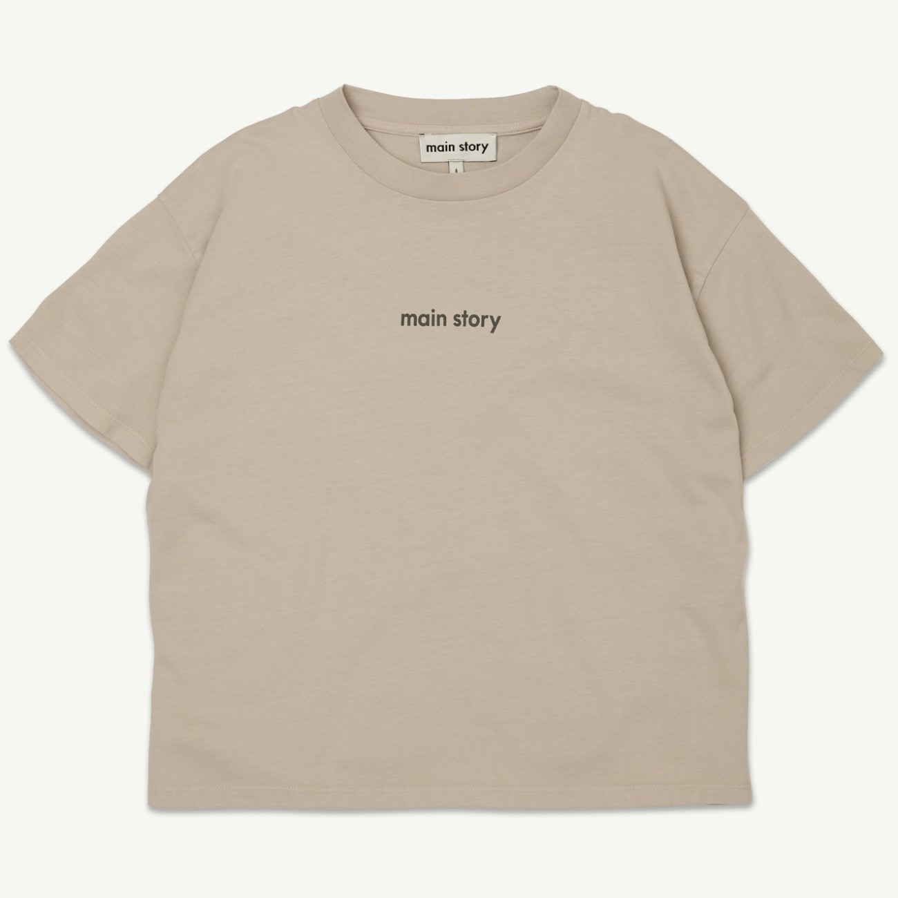 Long Tee | Silver Cloud