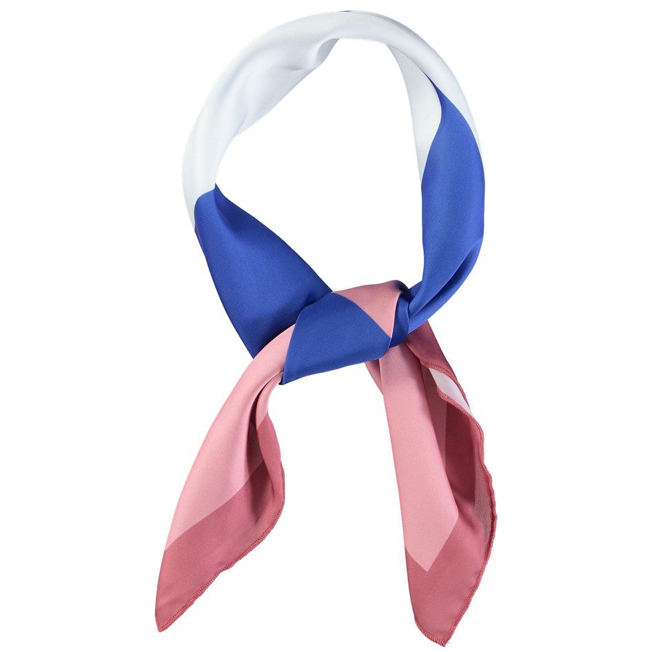 Silky Bandana/Scarf | Pink w/ 